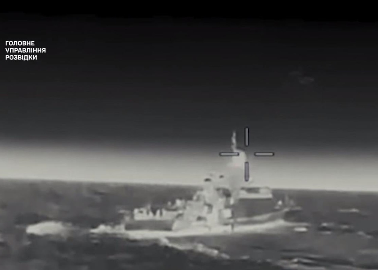 В Азовському морі уражено ракетний корабель Росії