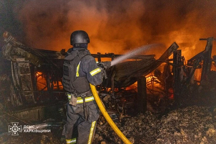 Росія атакувала Харківщину дронами: виникли численні пожежі