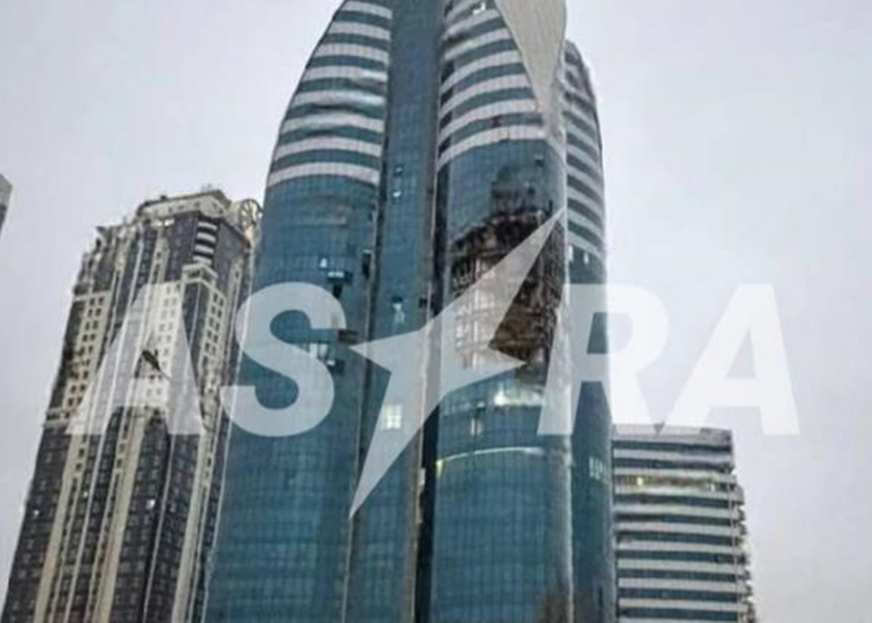 У Чечні через удар дрона в будівлі Грозний-сіті прогримів вибух – ЗМІ