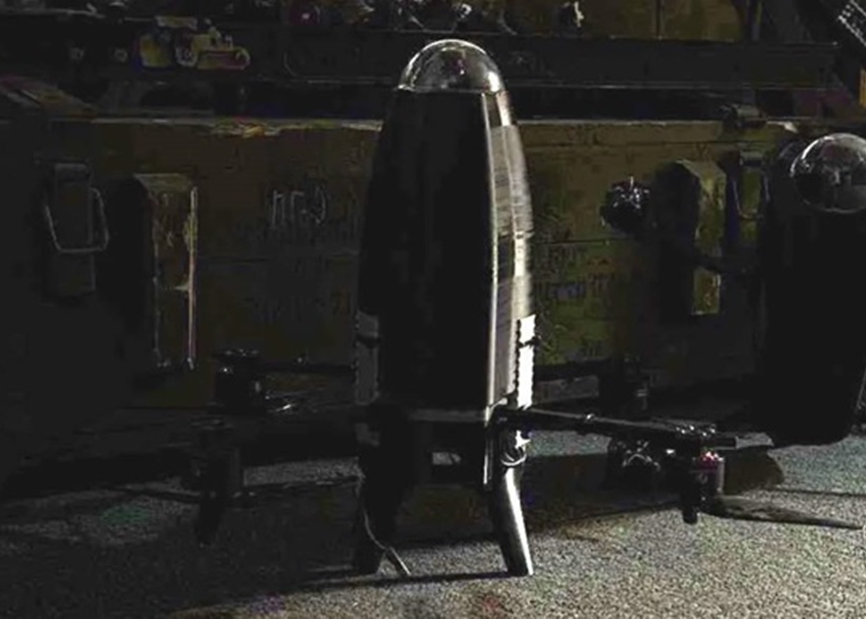 Український дрон збив реактивний Шахед із ракетою