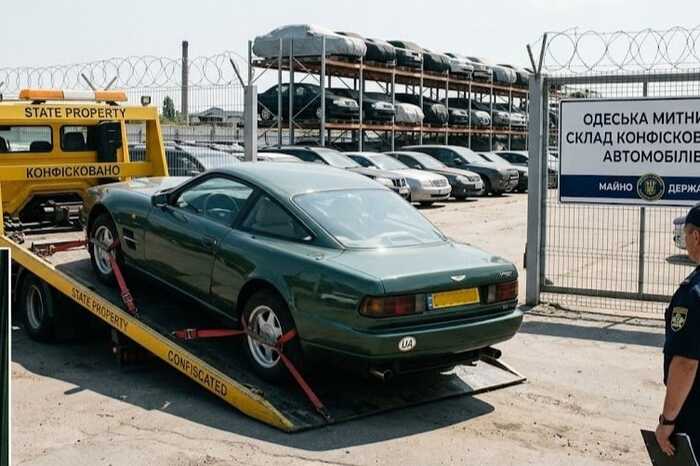 Суд в Одесі вилучив рідкісний Aston Martin: авто намагалися «омолодити» на 7 років