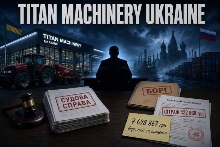 Між мільярдними оборотами та судовими позовами: що насправді приховує закордонний агрогігант Titan Machinery Ukraine