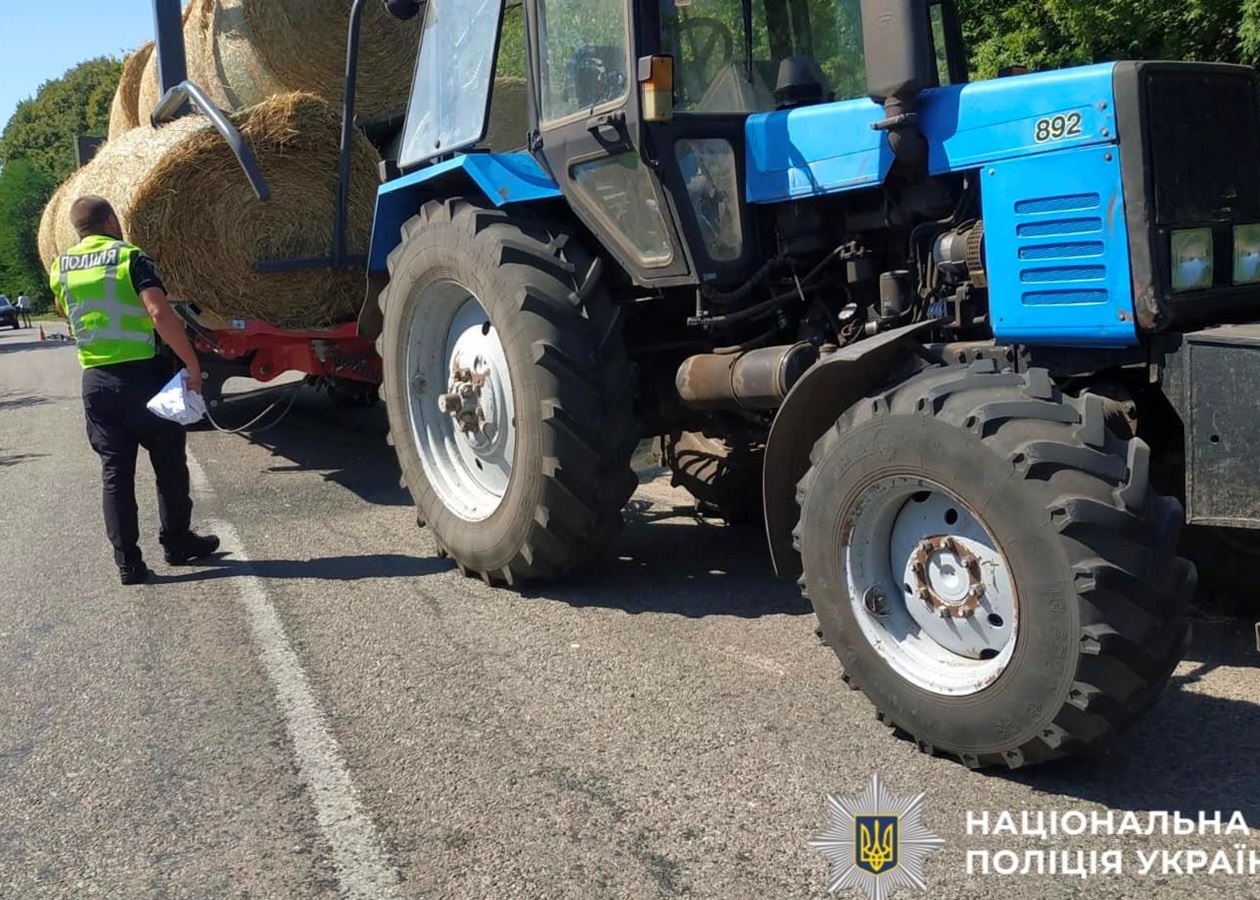 На Київщині п'яний тракторист на смерть збив 6-річну дитину на велосипеді